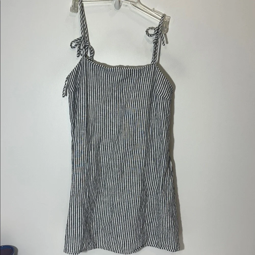Reformation Aubree 100% linen Vineyard stripe - Picture 4 of 4